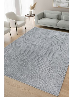 Rico Yıkanabilir Kalın Yumuşak Dokuma Halı Kaymaz Taban Mutfak Salon Oturma Odası Halısı