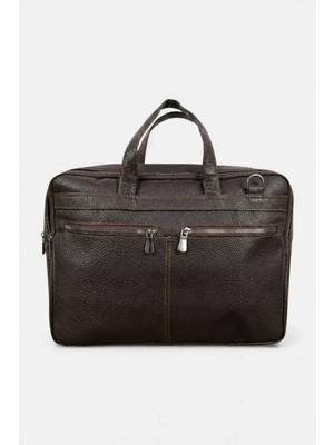 Lederax Suni Deri Laptop Çantası Evrak Çantası LD282