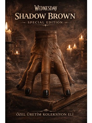 Lucylund Wednesday El “shadow Brown Special Edition” – Özel Üretim Koleksiyon Eli