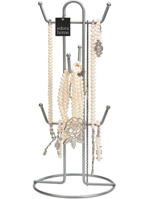 Şeffaf Gümüş Takı Standı ve Düzenleyici, Bileklik, Kolye, Takı Organizer