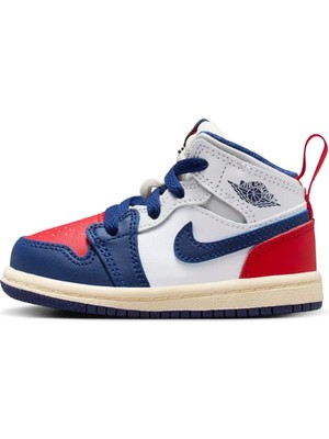 Nike Jordan 1 Mid Td Çocuk Basketbol Ayakkabısı DQ8425-102