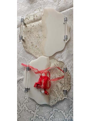 Deokoratif Söz ve Nişan Tepsi Seti