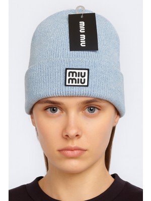 Asneoss Mien Store Logolu Kalın Örgü Bere – Unisex Kışlık Triko Bere