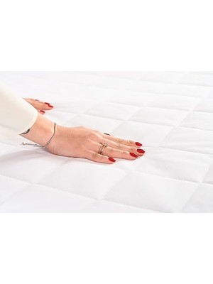 Storemax Formeya Sıvı Geçirmez Alez - Tek-Çift Kişilik - %100 Pamuk - Kapitoneli - Fitted (Yatağı Saran) - Yatak Koruyucu Çarşaf (160 x 200)