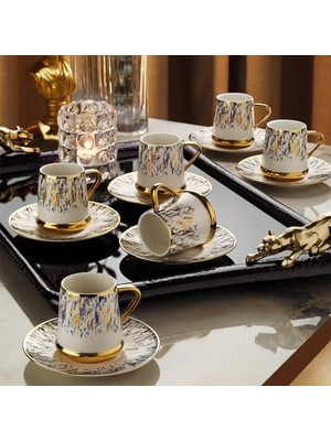 Storemax Revan 6 Kişilik Türk Kahve Fincan Takımı