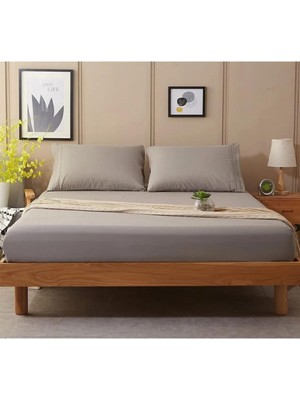 CS İlkim Lastikli Pamuk Penye Çarşaf KINGSIZESHERI014538811