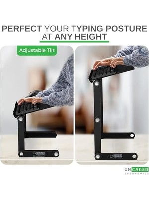 Storemax Uncaged Ergonomics Workez Keyboard Tray And Mouse Pad – -P