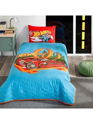 Storemax Çizgi Film Karakteri Pamuk-Polyester Karışım Yatak Örtüsü Seti, Çok Renkli, Küçük Tek Kişilik