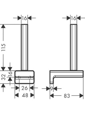 Storemax Yedek Tuvalet Kağıdı Tutucusu Addstoris, Yedek Kağıt Rulo Tutucu Fırçalanmış Bronz