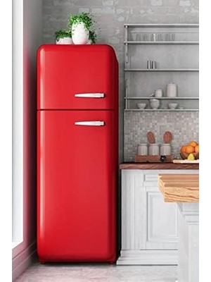 Storemax Parlak Kırmızı Kendinden Yapışkanlı Kaplama Folyosu 61 cm x 2 mt