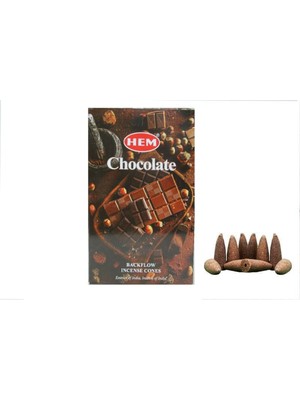 Lorvento Chocolate Backflow Konik Tütsü 120 Adet – Şelale Buhurdanlık Geri Akış Tütsüsü