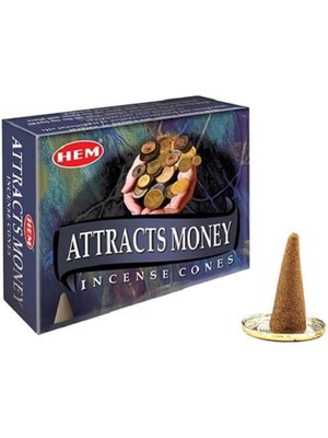 Lorvento Attracts Money Konik Tütsü Seti (120 Adet) – Metal Altlıklı, Bereket Aroması