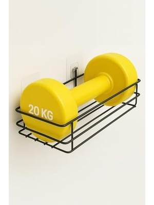 Storemax 10 Adet 7X7CM Yedek Süper Güçlü Yapışkanlı Askı, 20KG Banyo - Mutfak Raf Tutucu Delmesiz Şeffaf