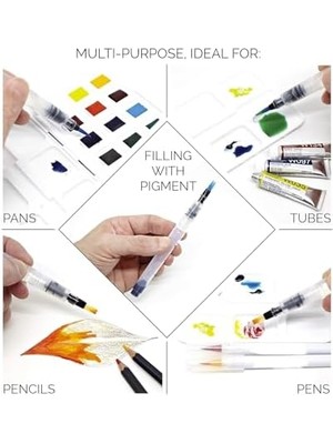 Storemax Hannah Su Hazneli Sulu Fırçası 6'lı Paket