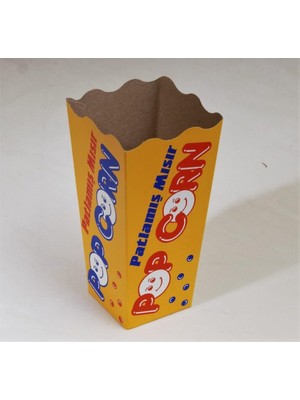 Storemax Festiva Sarı Patlamış Mısır Kutusu 50 Adet