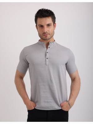 Citra Likralı Dabıl Kumaş Esnek Yapılı Kısa Kollu Erkek Gömlek