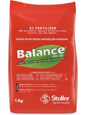 Stoller Balance Rr 30 - Aşırı Boylanma Kontrolü ve Meyve Tutum Artırıcı Profesyonel Gübre