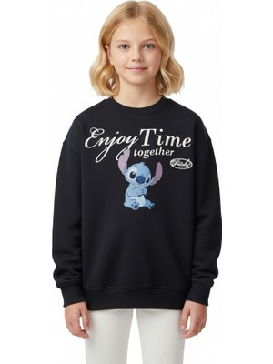 Seabubbles Stitch Çocuk Sweatshirt
