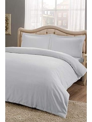 Storemax Basic Desenli Pamuk Saten Nevresım Takımı,, Çift Kişilik