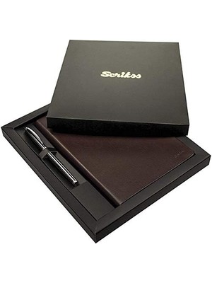 Storemax Chester Defter ve Kalem Set Siyah A5