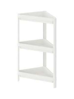 Storemax Vesken Köşe Raf Ünitesi Beyaz 13X13X28 704.710.92
