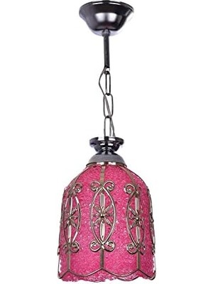 Storemax Pembe-Gümüş Tekli Avize