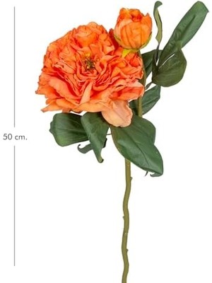 Storemax Yapay Gül Tomurcuklu Turuncu 50 Cm.