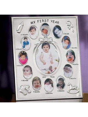 Storemax Frames Silver Plated My First Picture Frame