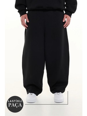 BSBSPOR Rahat Bol Içi Şardonlu Ayarlanabilir Lastikli Bol Paçalı Eşofman Altı Erkek / Kadın