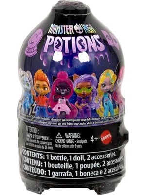 Storemax Iksirleri Kristal Küre Mini Bebekler, Su Değişimli 8 Cm'lik Sürpriz Karakter Figürleri, Tılsım ve Tarot Kartı (Karakterler Çeşitlilik Gösterebilir), JCX99