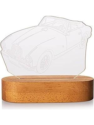 Storemax Nostaljik Otomobil Tasarımlı Üç Boyutlu LED Lamba