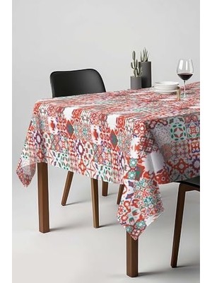 Storemax Rivaistanbul Renkli Etnik Desenli Masa Örtüsü, Sofra Bezi, Piknik Örtüsü Krem 140 x 200 TYCDB039A05F689505