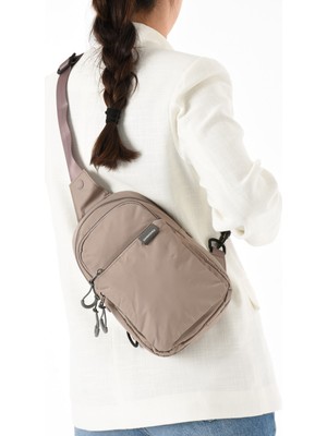 Rky Serenity Sanmorris Unisex Paraşüt Kumaş Suya Dayanıklı Çok Bölmeli Bodybag Çanta