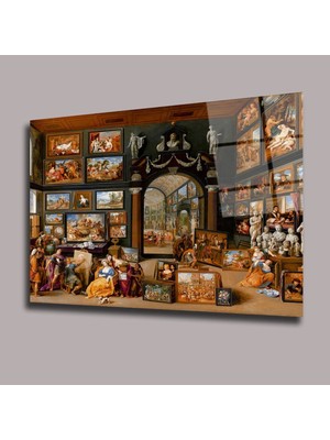 Rönesans Başyapıtlar Cam Tablo PCT0572