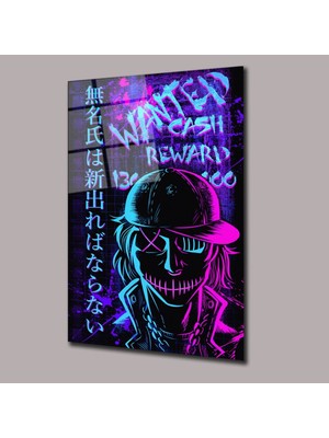 Glassual Art Wanted Anime Cam Tablo PCT0445