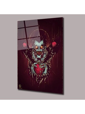 Glassual Art Ölüm Japon Anime Cam Tablo PCT0447