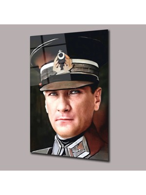 Atatürk 12 Atatürk ve Türkiye Cam Tablo PCT0508