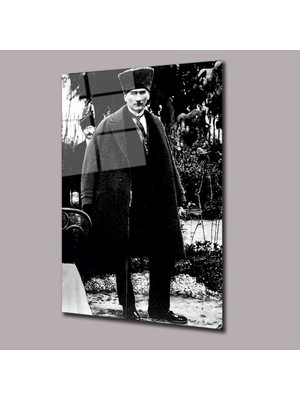 Atatürk 4 Atatürk ve Türkiye Cam Tablo PCT0500