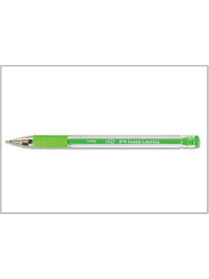 Faber-Castell Faber Castell Tükenmez Kalem 1425 Açık Yeşil - 5 Adet