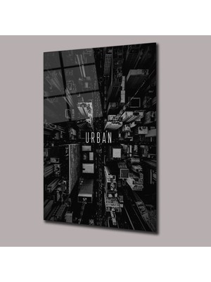 Glassual Art Urban Manzara Cam Tablo PCT0753