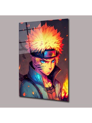Glassual Art Naruto Anime Cam Tablo PCT0441