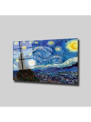 Glassual Art Kasaba Başyapıtlar Cam Tablo PCT0406