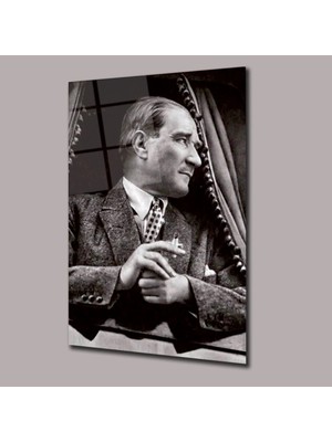 Glassual Art Atatürk 16 Atatürk ve Türkiye Cam Tablo PCT0512