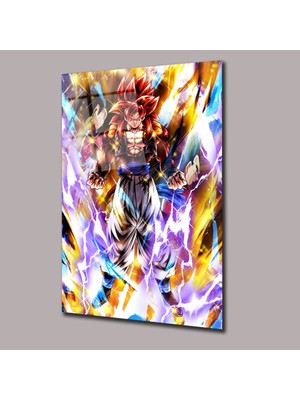 Glassual Art Saiyan Anime Cam Tablo PCT0439
