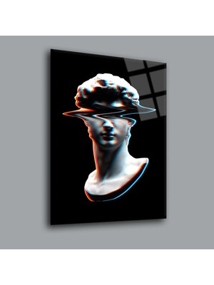 Glassual Art Karışık Renkli Heykeller Cam Tablo PCT0014