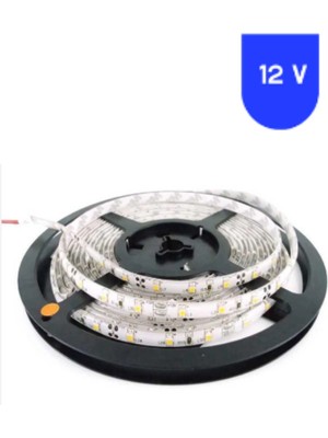 Powerr Led Aydınlatma 12 Volt 8 mm 4040 Smd 3000K Günışığı Dış Mekan 60 Ledli 5 Metre Şerit LED