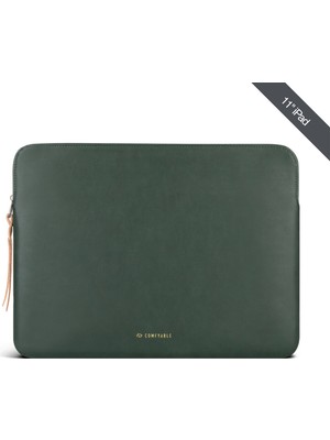 Comfyable Suya Dayanıklı iPad Pro/Air 9.7"-11" Tablet Kılıfı - Smart/Magic Klavye Uyumlu - Yeşil