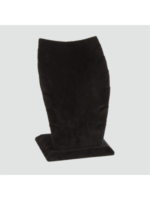 Küçük Siyah Kadife Hayalet Kolye Standı, Şık ve Kullanışlı Tasarım