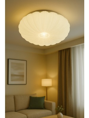 Feyza Design Modern 42CM 3 Renk Plafonyer LED Avize, Ares Model Özel Tasarım