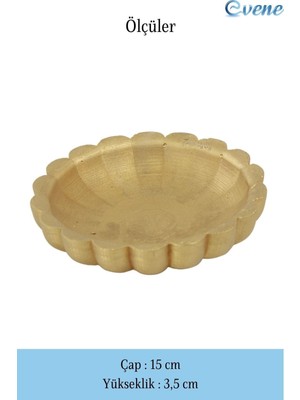 Altın Renkli Çiçek Desenli Kozmetik ve Makyaj Düzenleyici